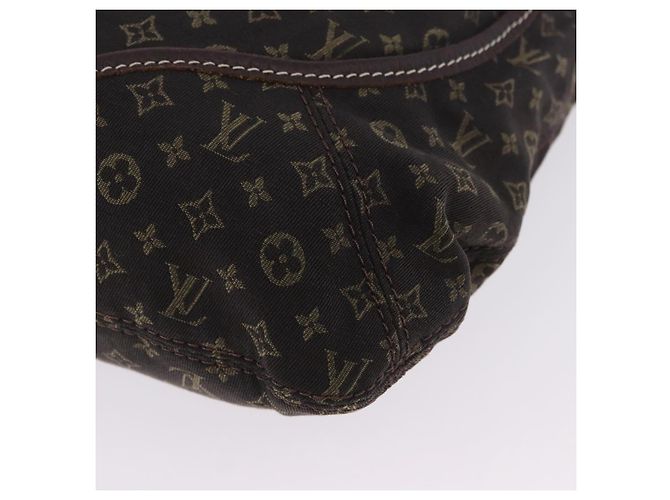 Borsa LOUIS VUITTON Monogram Mini Lin Manon MM Brown Ebene M95619 LV Auth ki6848V Marrone Damier ebene - vista 19