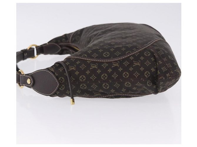 Borsa LOUIS VUITTON Monogram Mini Lin Manon MM Brown Ebene M95619 LV Auth ki6848V Marrone Damier ebene - vista 4