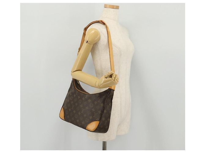 Borsa a tracolla LOUIS VUITTON Monogram Boulogne 30 M51265 LV Auth 204820V Monogramma - vista 27