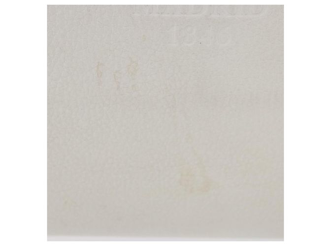 Saco Tote LOEWE em couro branco e dourado Auth ka6256 - vista 2