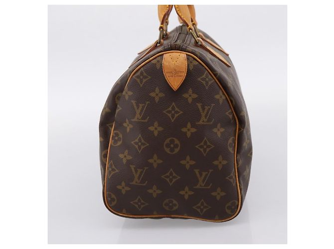 LOUIS VUITTON Monogram Speedy 30 Hand Bag M41526 LV Auth 201358 Monogramma - vista 3