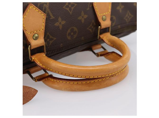 LOUIS VUITTON Monogram Speedy 30 Hand Bag M41526 LV Auth 201358 Monogramma - vista 7