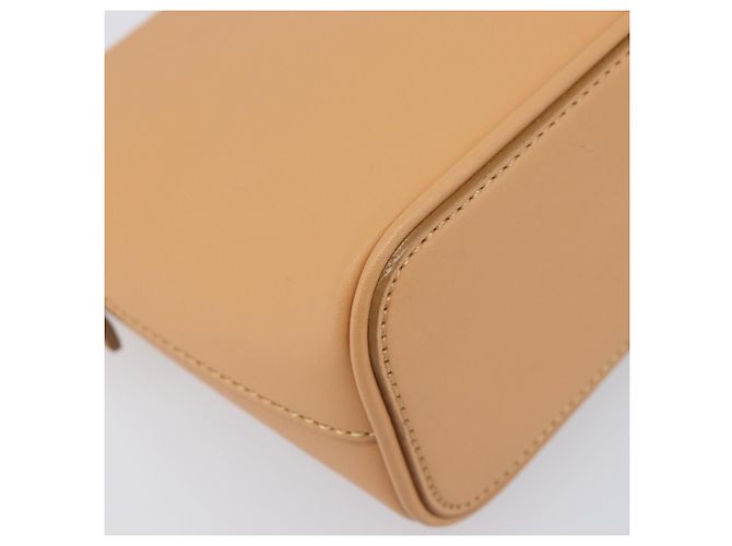 Borsa a tracolla BURBERRY in pelle beige e oro Auth 203612A D'oro - vista 11