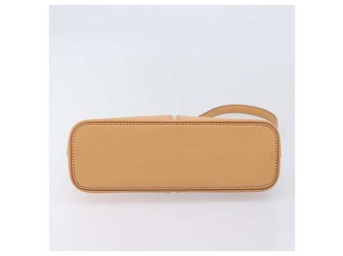 Borsa a tracolla BURBERRY in pelle beige e oro Auth 203612A D'oro - vista 9