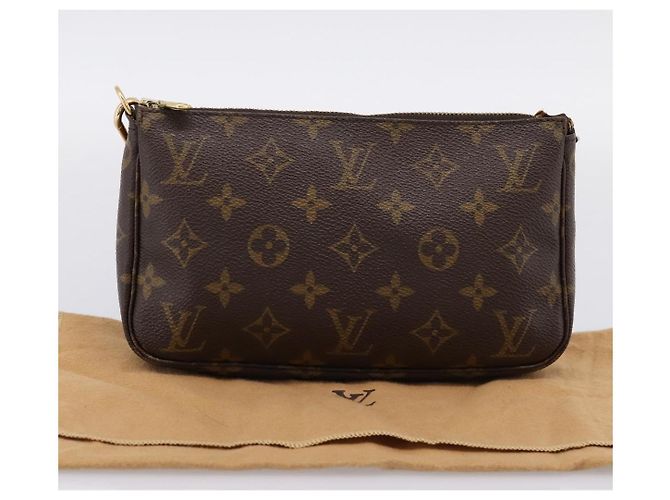 LOUIS VUITTON Monogram Pochette Accessoires Accessory Pouch M51980 Auth 201508V Monogramm - Ansicht 12