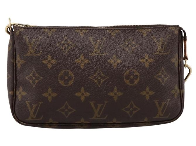 LOUIS VUITTON Monogram Pochette Accessoires Accessory Pouch M51980 Auth 201508V Monogramm - Ansicht 13