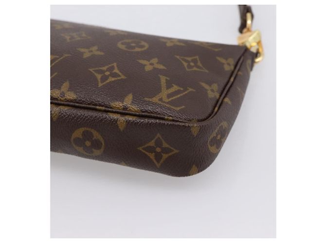 LOUIS VUITTON Monogram Pochette Accessoires Accessory Pouch M51980 Auth 201508V Monogramm - Ansicht 17