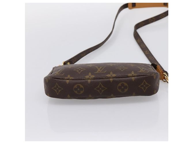 LOUIS VUITTON Monogram Pochette Accessoires Accessory Pouch M51980 Auth 201508V Monogramm - Ansicht 5
