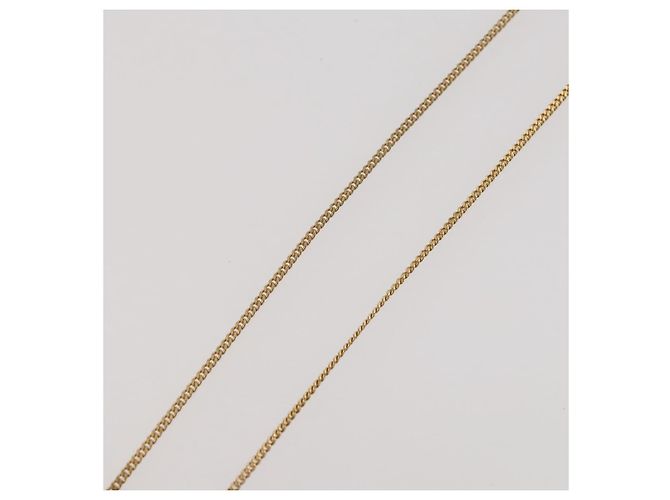 Collana Christian Dior Strass metallo Gold Tone Auth 204224 - vista 11