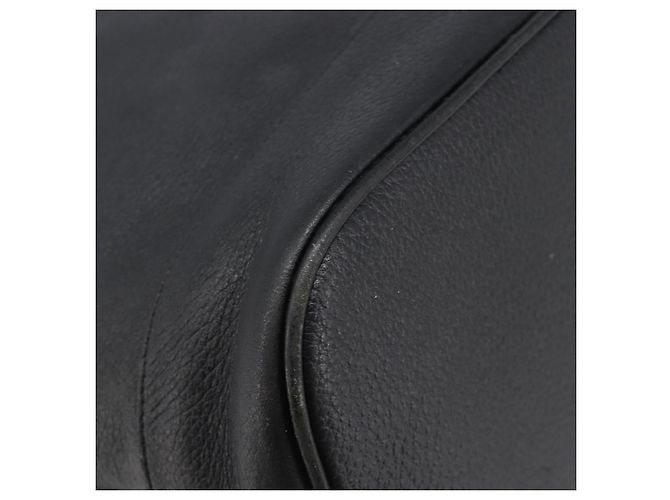 Borsa a tracolla Burberrys in pelle nera e oro Auth 204637A Nero - vista 15
