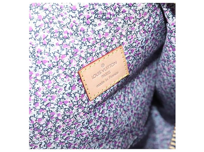 LOUIS VUITTON Monogram Denim Patchwork Speedy 30 Tasche Blue M95380 LV Auth ki6823SAM Blau - vista 23
