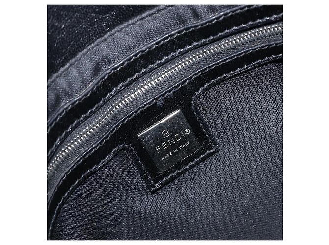 Borsa a tracolla FENDI Mamma Baguette in pelle Harako Beige Silver Auth am12627SAM Argento - vista 20