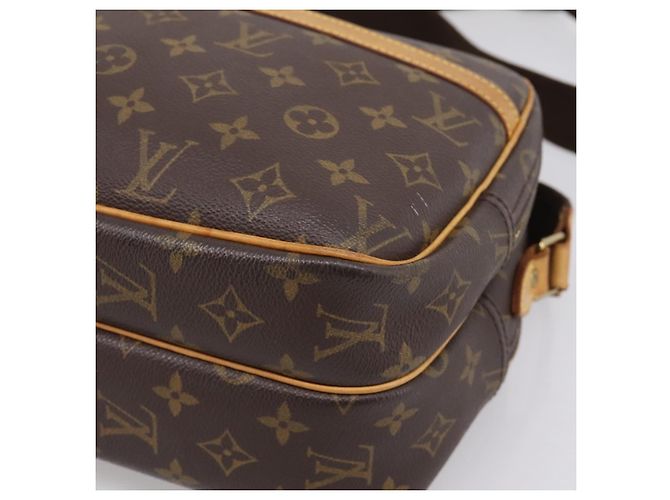 Borsa a tracolla LOUIS VUITTON Monogram Reporter PM M45254 LV Auth ka6202A Monogramma - vista 9