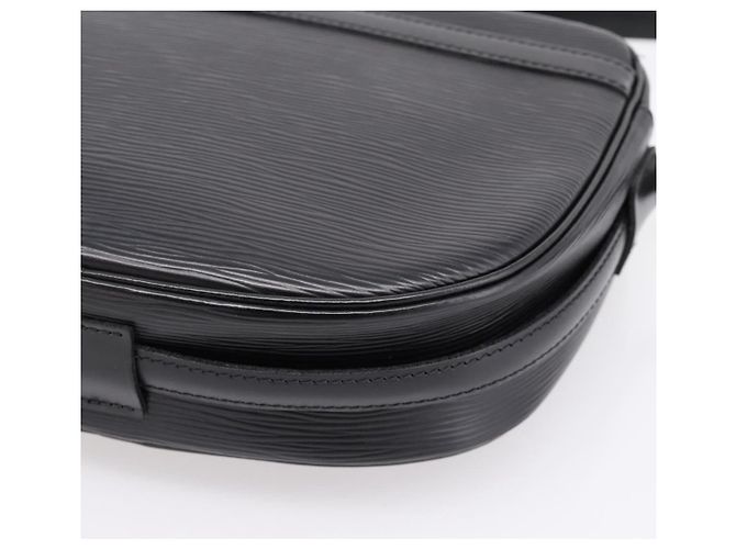 Borsa a tracolla LOUIS VUITTON Epi Jeune Fille MM Nera M52152 LV Auth 204584A Nero - vista 16