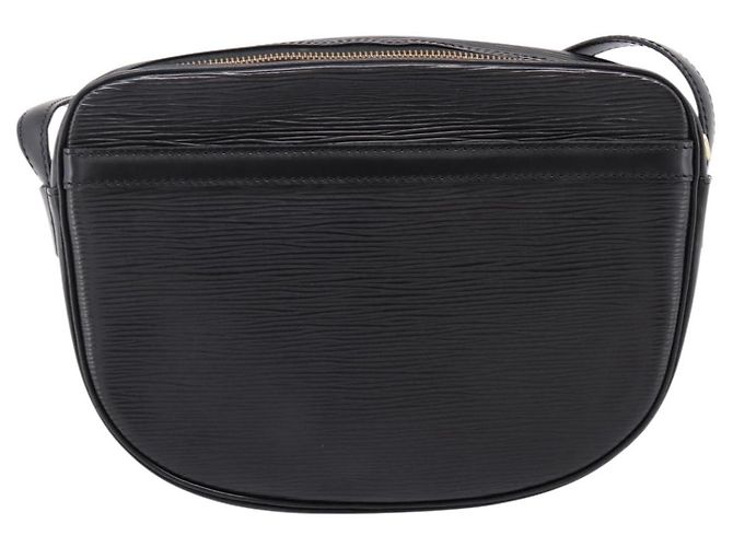 Borsa a tracolla LOUIS VUITTON Epi Jeune Fille MM Nera M52152 LV Auth 204584A Nero - vista 2