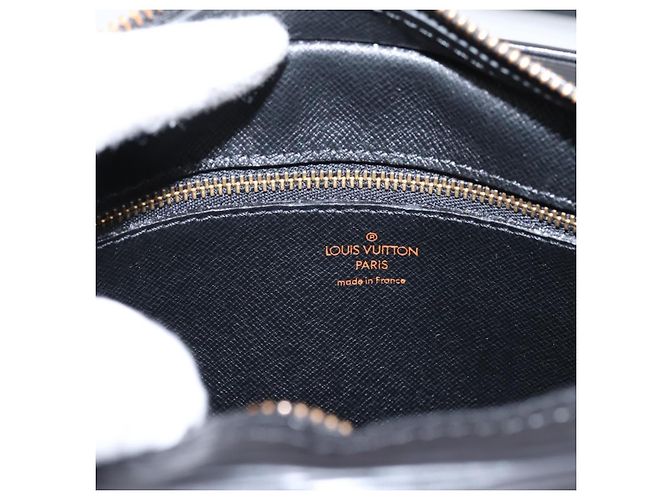 Borsa a tracolla LOUIS VUITTON Epi Jeune Fille MM Nera M52152 LV Auth 204584A Nero - vista 20
