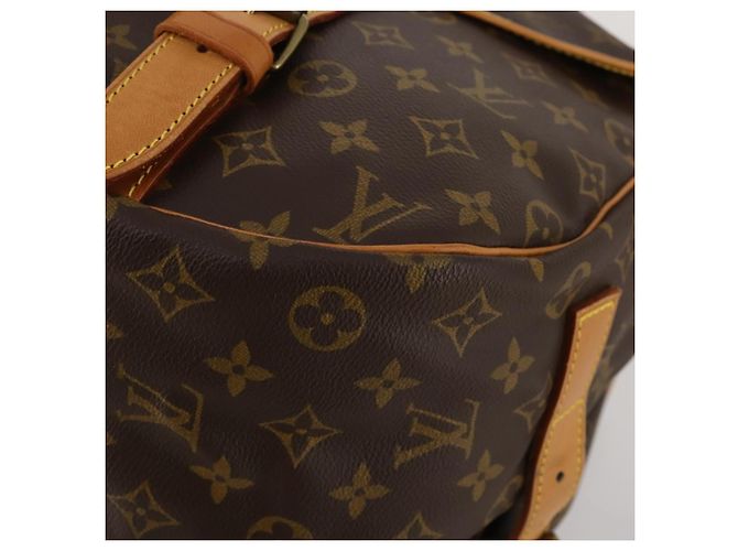 LOUIS VUITTON Monogram Saumur 43 Borsa a Tracolla M42252 LV Auth 197008 Monogramma - vista 14