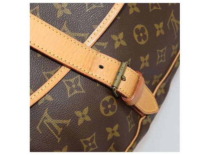 LOUIS VUITTON Monogram Saumur 43 Borsa a Tracolla M42252 LV Auth 197008 Monogramma - vista 25
