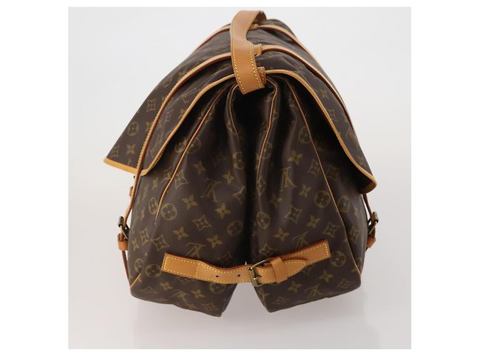 LOUIS VUITTON Monogram Saumur 43 Borsa a Tracolla M42252 LV Auth 197008 Monogramma - vista 3