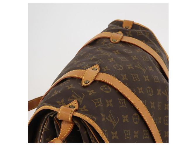 LOUIS VUITTON Monogram Saumur 43 Borsa a Tracolla M42252 LV Auth 197008 Monogramma - vista 6