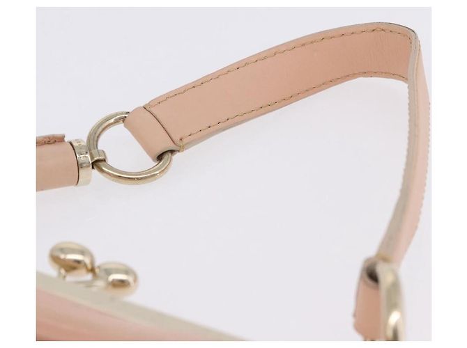 Céline Bolso de hombro CELINE de piel Rosa Oro Auth 200745V Dorado - vista 12