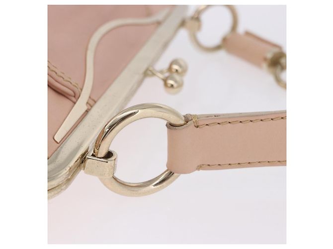Céline Bolso de hombro CELINE de piel Rosa Oro Auth 200745V Dorado - vista 13