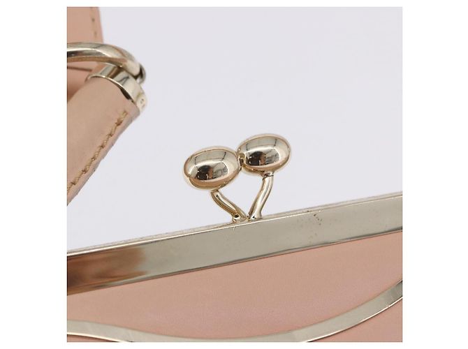 Céline Bolso de hombro CELINE de piel Rosa Oro Auth 200745V Dorado - vista 24