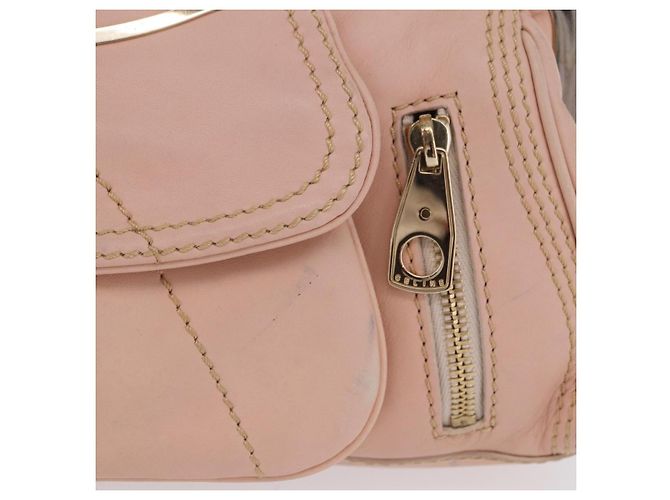 Céline Bolso de hombro CELINE de piel Rosa Oro Auth 200745V Dorado - vista 3