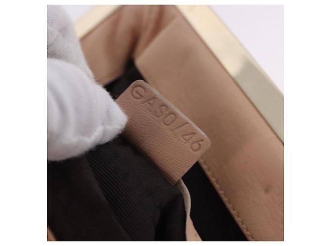 Céline Bolso de hombro CELINE de piel Rosa Oro Auth 200745V Dorado - vista 35