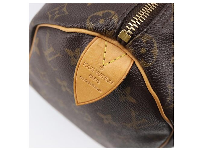 Borsa a mano LOUIS VUITTON Monogram Speedy 25 M41528 LV Auth BA15810V Monogramma - vista 20