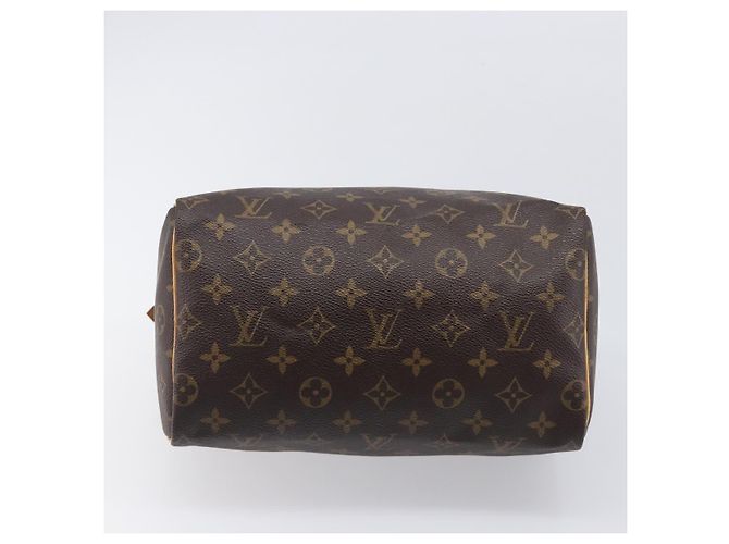 Borsa a mano LOUIS VUITTON Monogram Speedy 25 M41528 LV Auth BA15810V Monogramma - vista 5