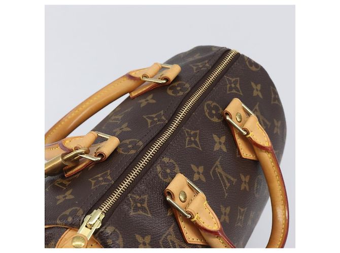 Borsa a mano LOUIS VUITTON Monogram Speedy 25 M41528 LV Auth BA15810V Monogramma - vista 6