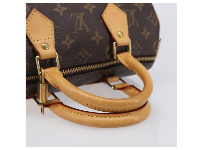 Borsa a mano LOUIS VUITTON Monogram Speedy 25 M41528 LV Auth BA15810V Monogramma - vista 7