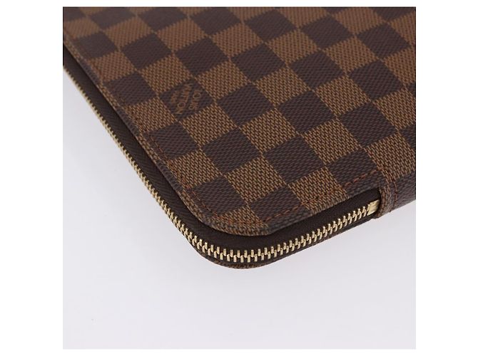 LOUIS VUITTON Damier Ebene Posh Documents Clutch Bag LV Auth 199015A - view 10