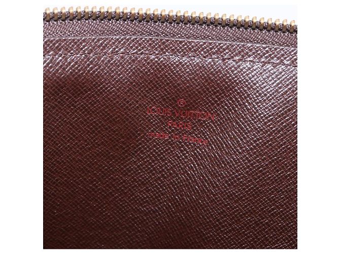 LOUIS VUITTON Damier Ebene Posh Documents Clutch Bag LV Auth 199015A - view 14