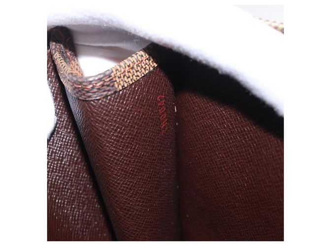 LOUIS VUITTON Damier Ebene Posh Documents Clutch Bag LV Auth 199015A - view 19
