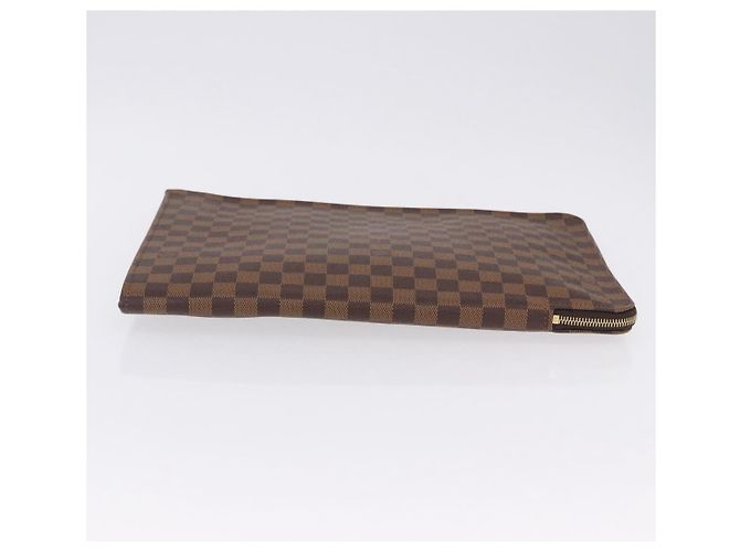 LOUIS VUITTON Damier Ebene Posh Documents Clutch Bag LV Auth 199015A - view 7