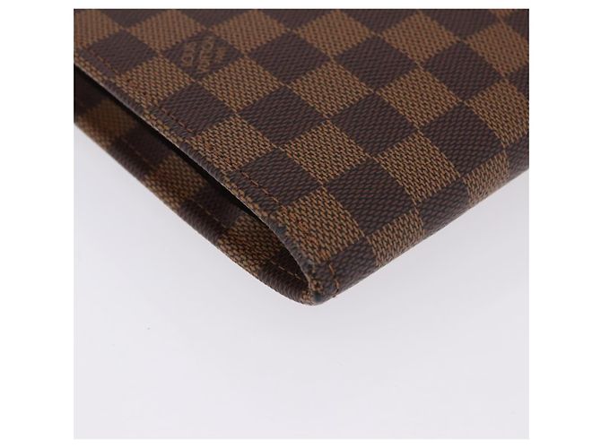 LOUIS VUITTON Damier Ebene Posh Documents Clutch Bag LV Auth 199015A - view 8