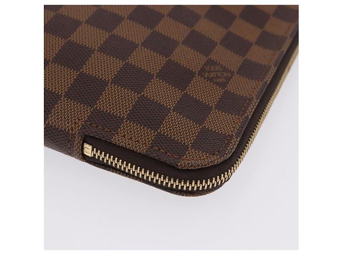 LOUIS VUITTON Damier Ebene Posh Documents Clutch Bag LV Auth 199015A - view 9