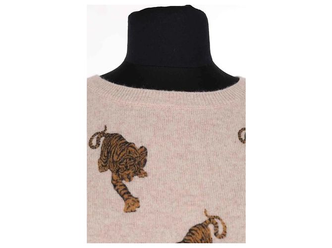Autre Marque Pull Notshy en cachemire beige S - vue 2