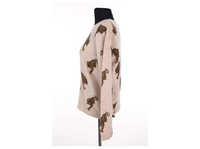 Autre Marque Pull Notshy en cachemire beige S - vue 3