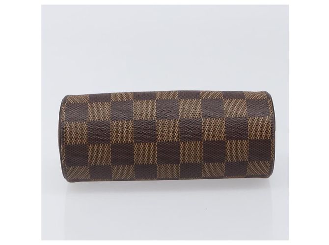 LOUIS VUITTON Damier Ebene Papillon Pouch LV Auth 203026V - vista 9