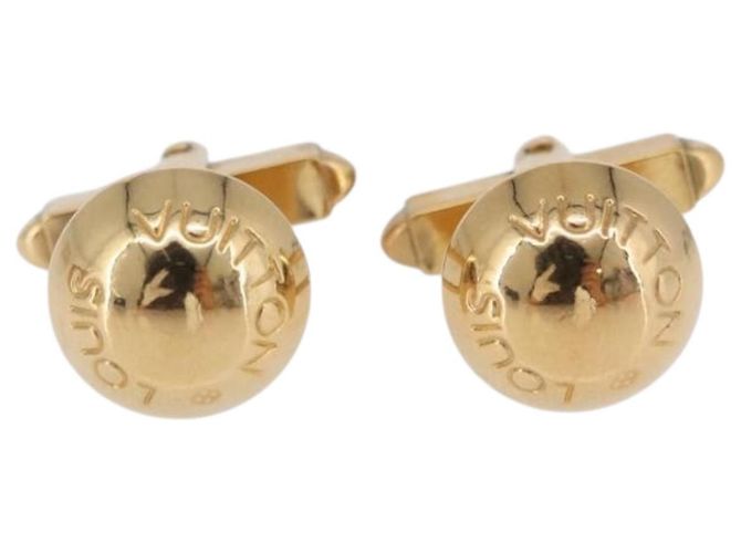 LOUIS VUITTON Taiga Buton de Manchette Cuffs Epicea LV Auth BA15690 - vista 11