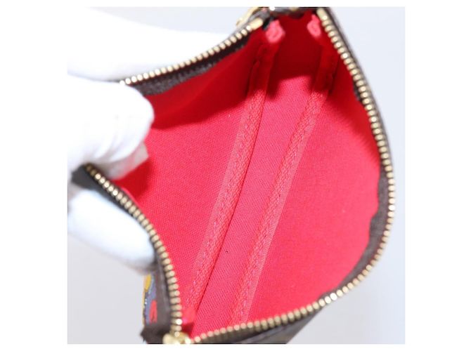 LOUIS VUITTON Monogram Vivienne Mini Pochette Accessoires Pouch LV Auth 204777M Monograma - vista 10