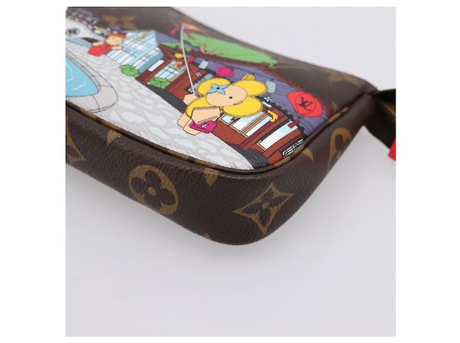 LOUIS VUITTON Monogram Vivienne Mini Pochette Accessoires Pouch LV Auth 204777M Monograma - vista 14