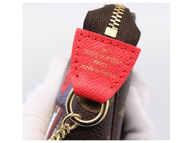 LOUIS VUITTON Monogram Vivienne Mini Pochette Accessoires Pouch LV Auth 204777M Monograma - vista 18