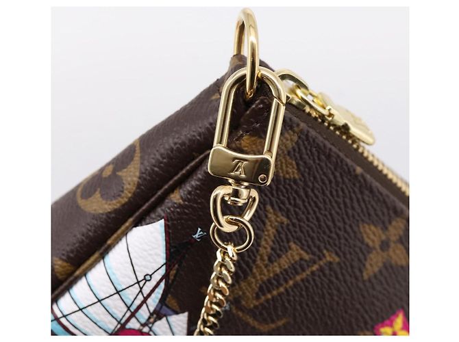LOUIS VUITTON Monogram Vivienne Mini Pochette Accessoires Pouch LV Auth 204777M Monograma - vista 19