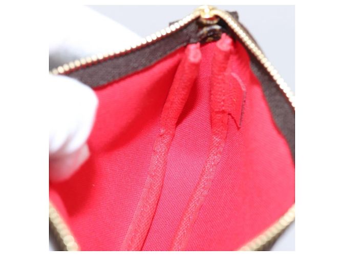 LOUIS VUITTON Monogram Vivienne Mini Pochette Accessoires Pouch LV Auth 204777M Monograma - vista 21