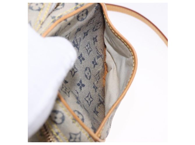 LOUIS VUITTON Monogram Mini Jeanne PM Shoulder Bag Blue M92001 LV Auth 200366 Azul Monograma - vista 11