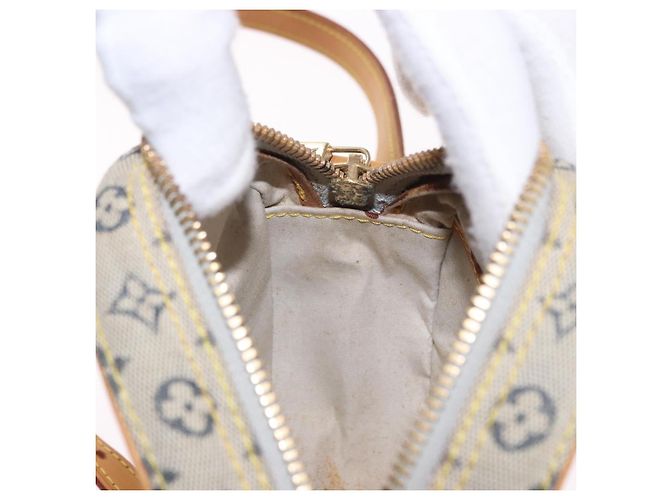 LOUIS VUITTON Monogram Mini Jeanne PM Shoulder Bag Blue M92001 LV Auth 200366 Azul Monograma - vista 22